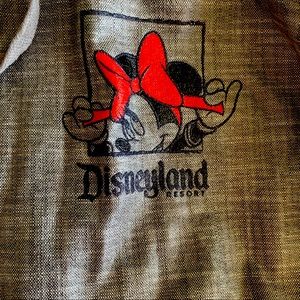 XL Disneyland Minnie Mouse Resort Hooded Rain Coat
